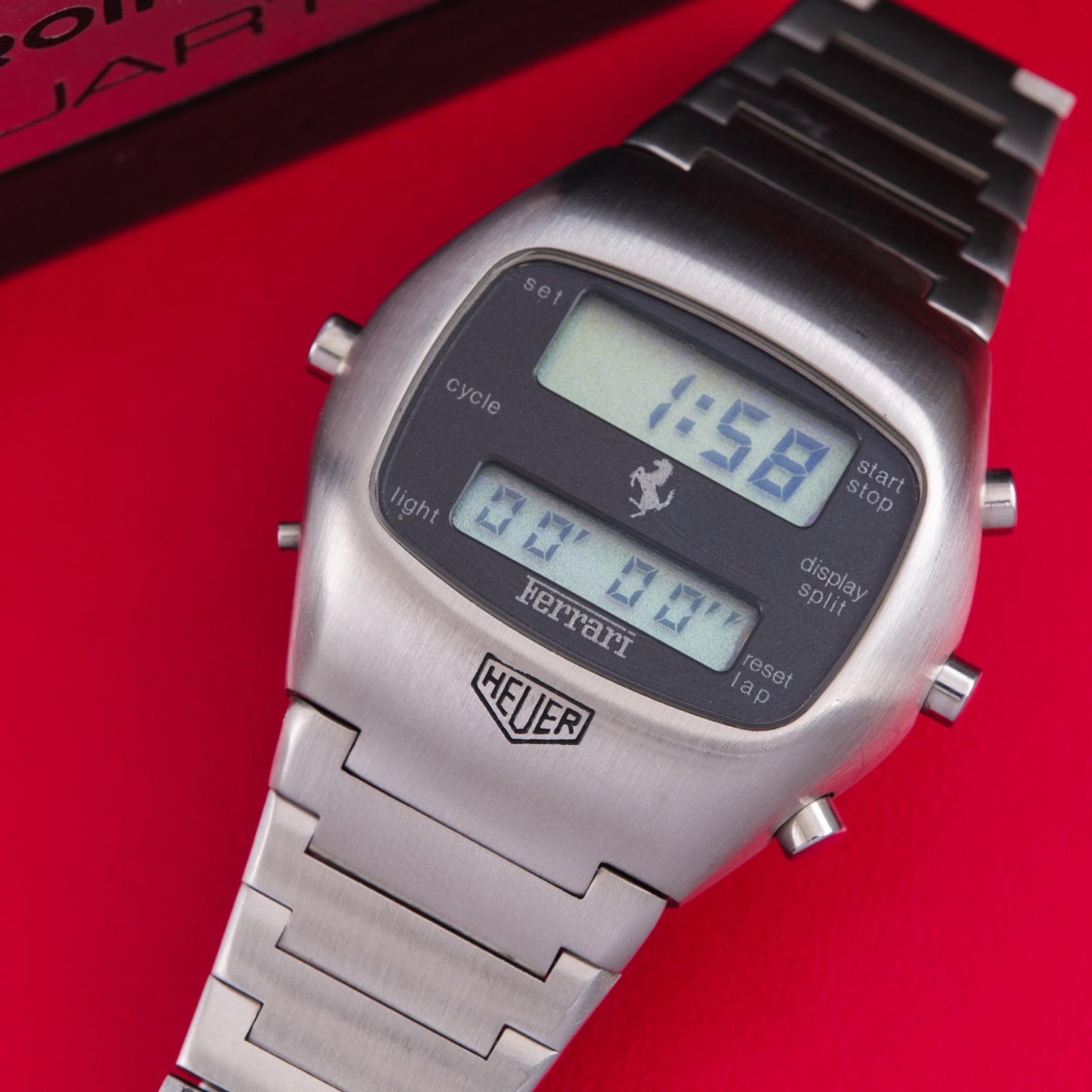 heuer chronosplit ferrari 102703
