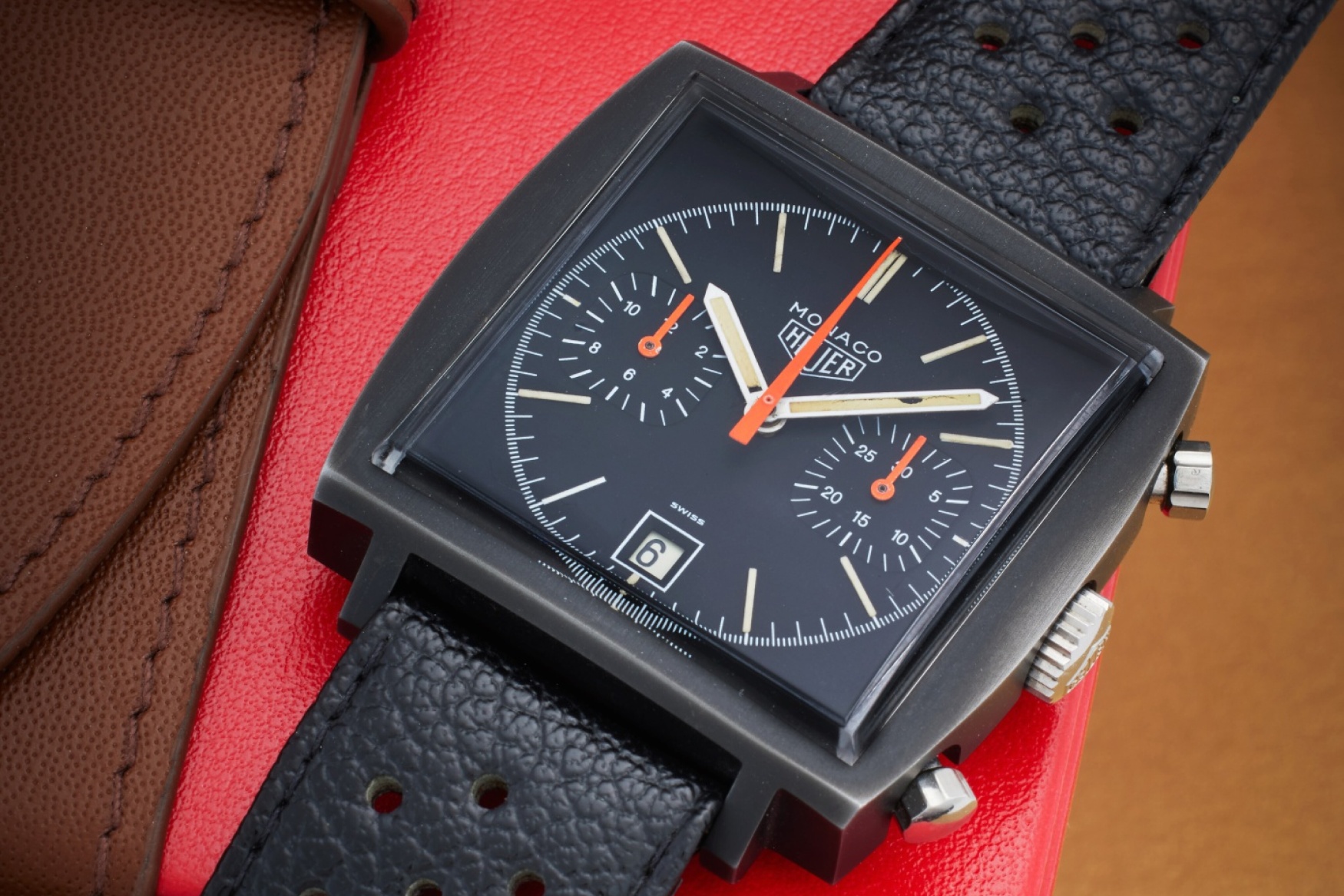 heuer monaco dark lord 74033n