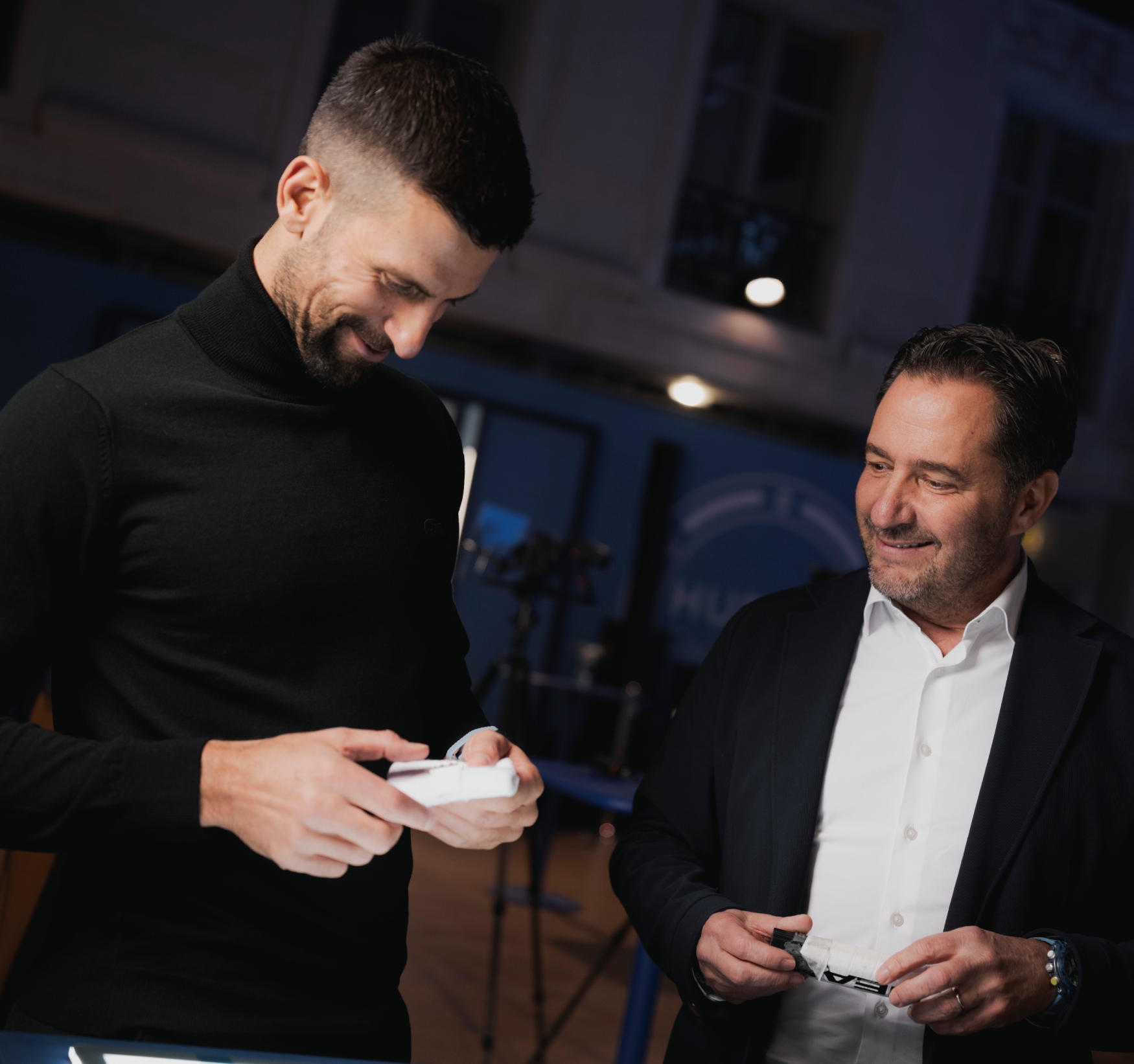 julien tornare novak djokovic hublot