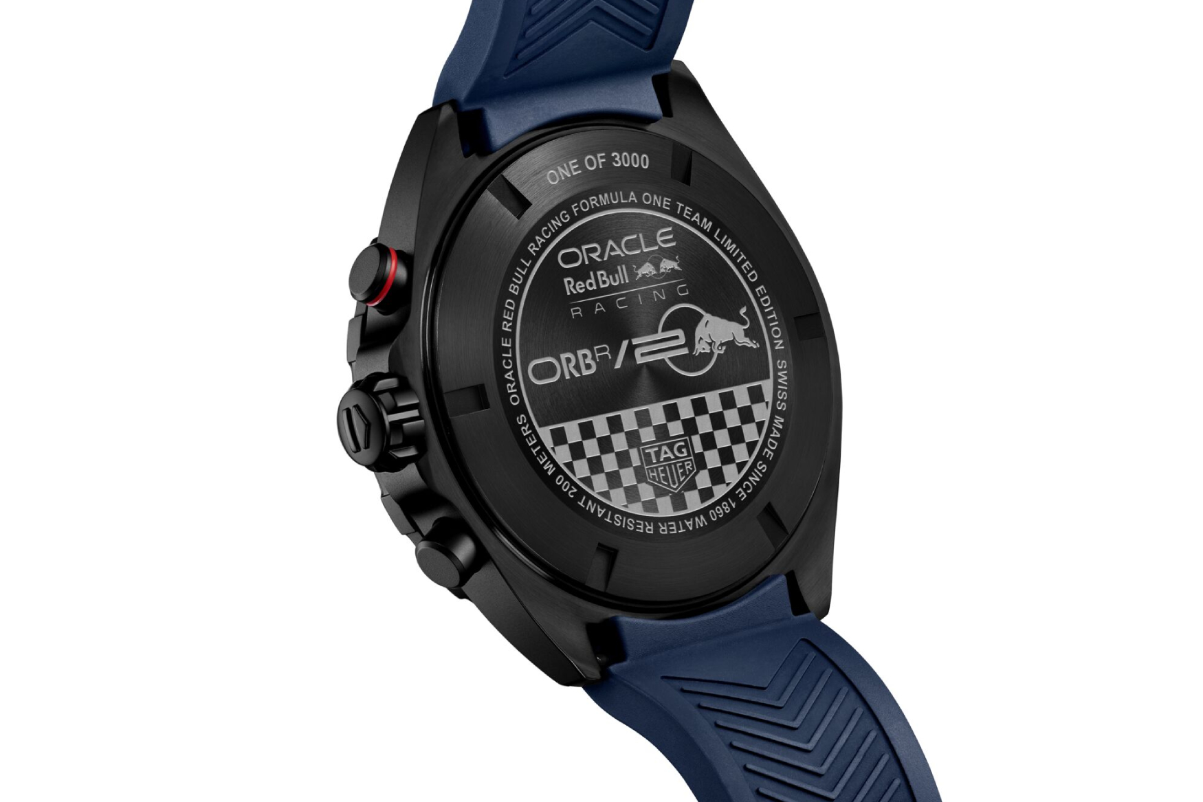 TAG Heuer Formula 1 Chronograph x Oracle Red Bull Racing caseback