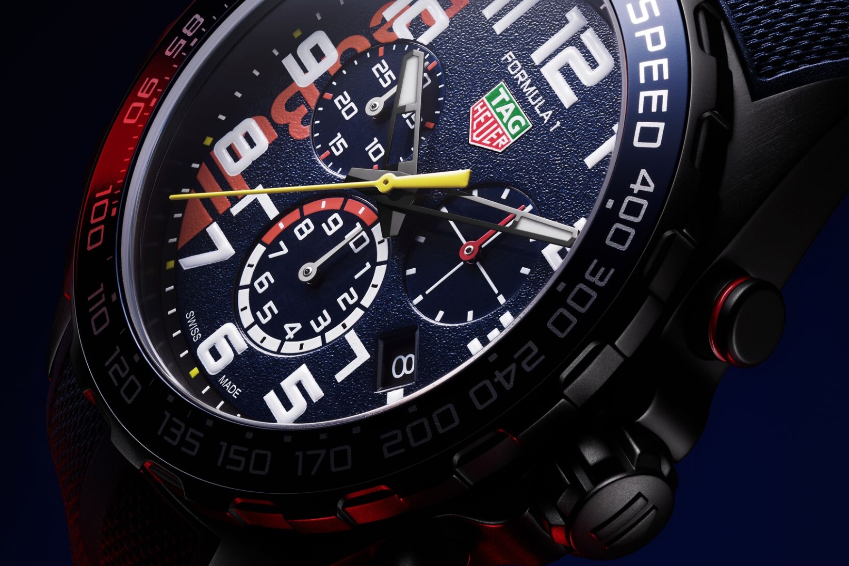 TAG Heuer Formula 1 Chronograph x Oracle Red Bull Racing dial