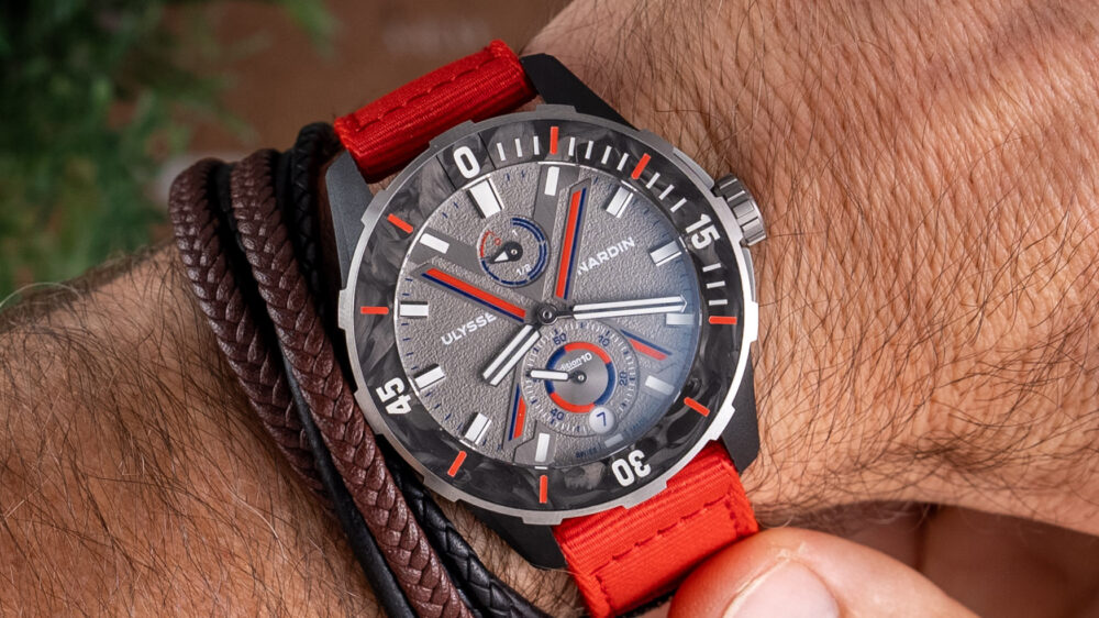 The new Ulysse Nardin Diver Net Vendée Globe sources sustainable materials local to a legendary sailing race