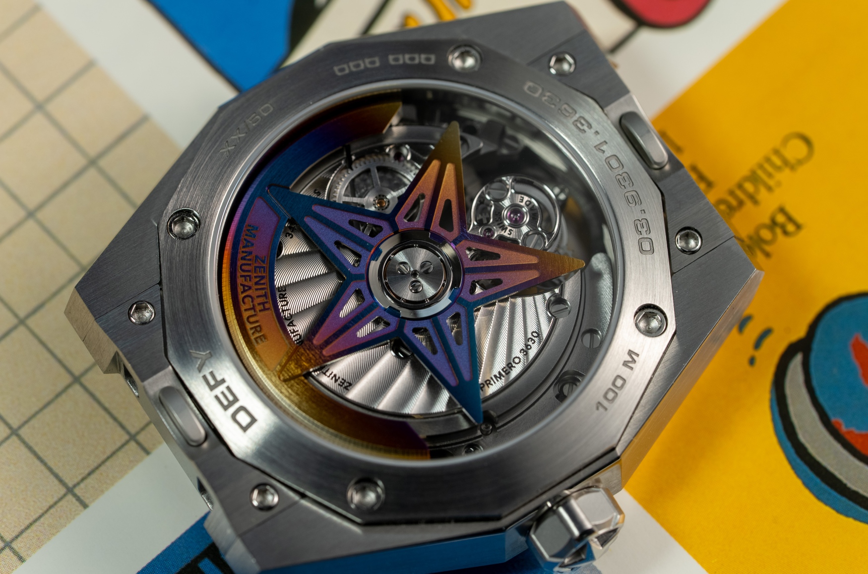 zenith defy tourbillon felipe pantone movement