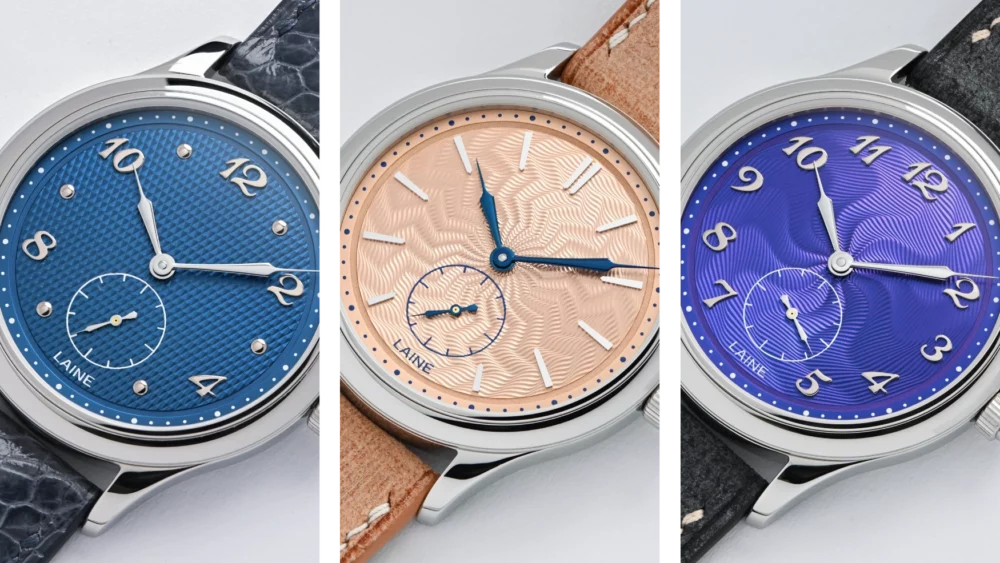 The Laine P37 reworks the Peseux 7001 and adorns it with stunning hand guilloché
