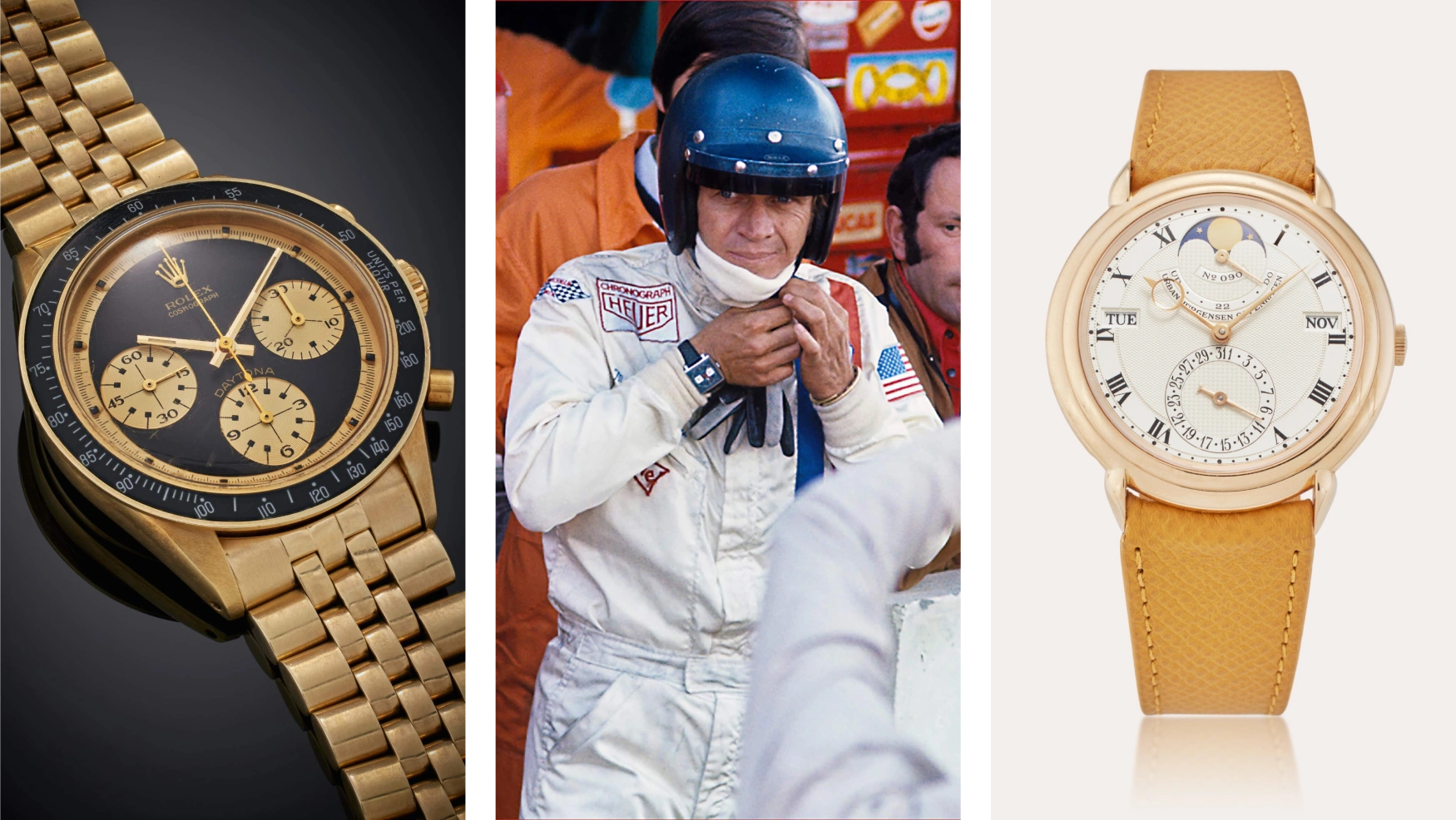 Heuer Champions spearhead Sotheby’s Important Watches, with plenty of other heavy hitters and oddities